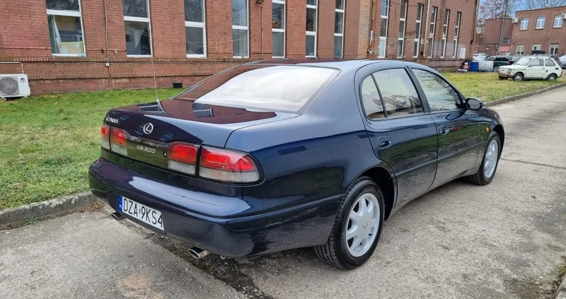 Lexus GS cena 41500 przebieg: 209000, rok produkcji 1994 z Wrocław małe 466